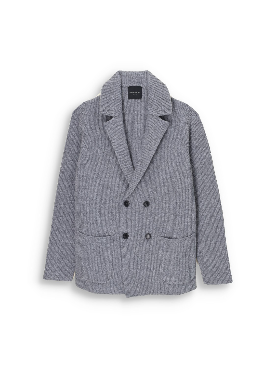 Giacca Rever - Cardigan with double breasted button placket 