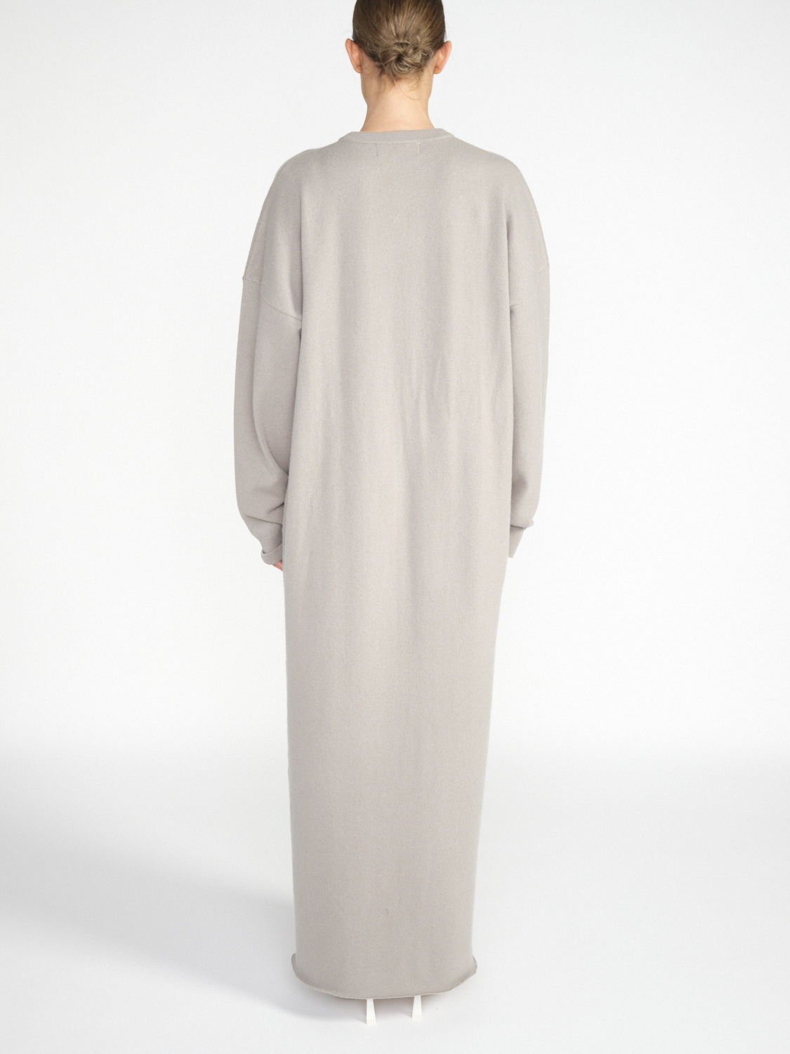 Extreme Cashmere Weird - Maxi abito oversize in cashmere   beige Taglia unica