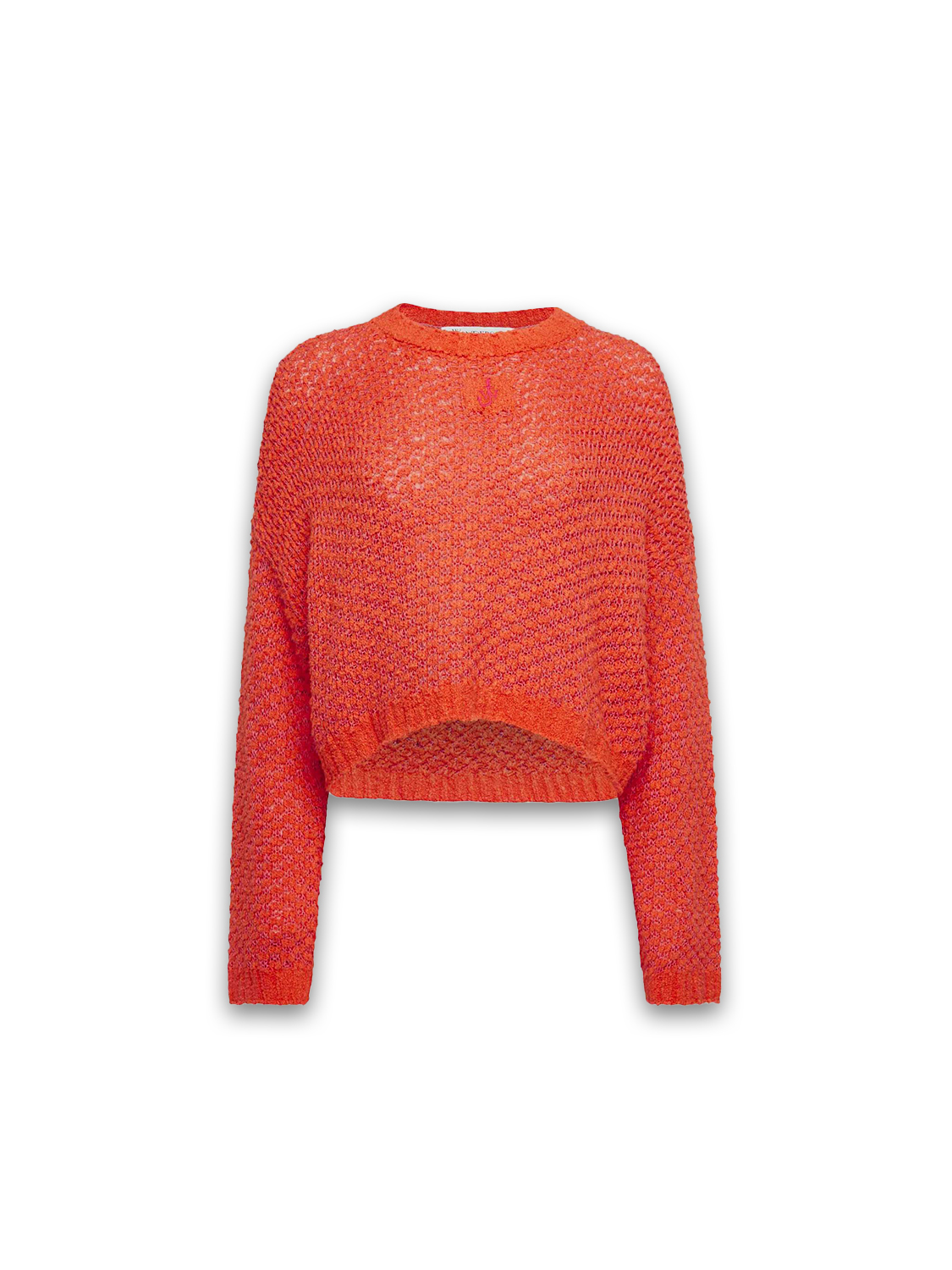 JW Anderson Short sweater with a chunky knit  red XS