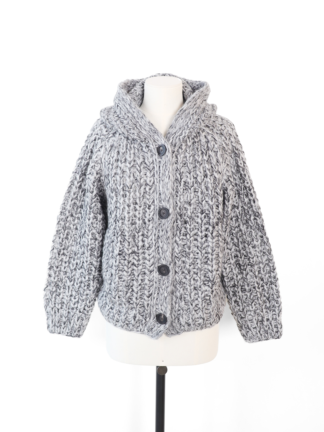 Vilda  – Grobstrick Cardigan aus Cashmere  