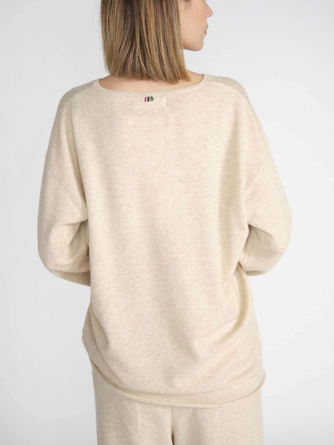 Extreme Cashmere N° 314 Pisces - Lightweight cashmere sweater  beige One Size