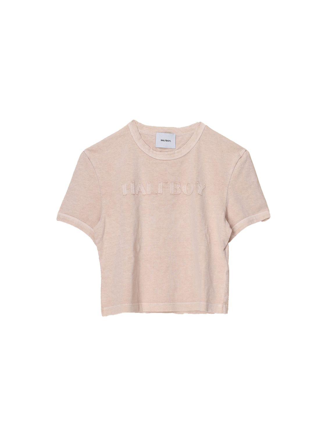 Baby Tee – T-Shirt aus Baumwolle mit Logo-Detail  