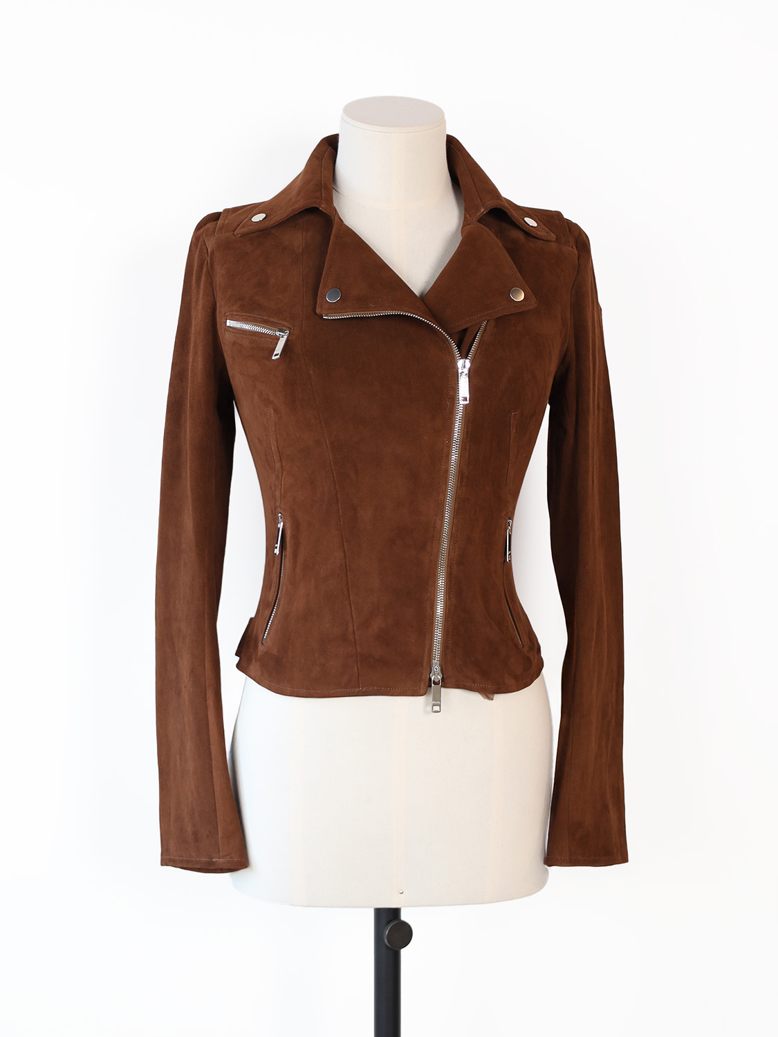 jitrois Rider – Biker-Lederjacke  camel 34