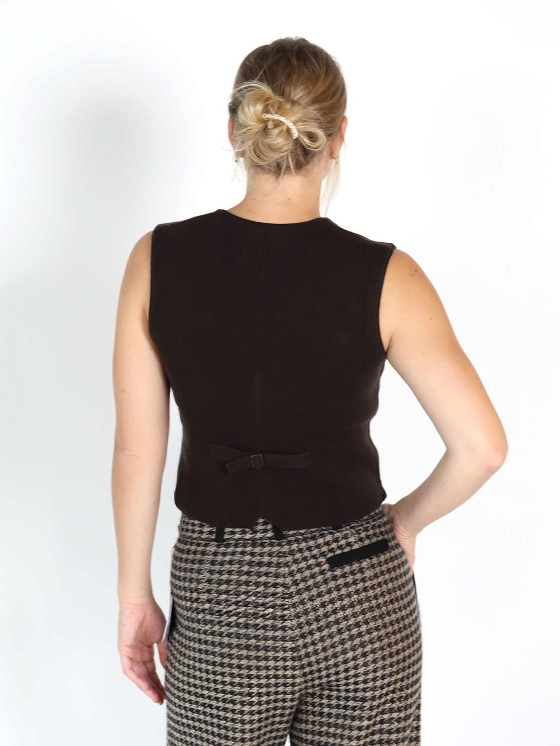 Guest in Residence Cashmere vest   brown XS