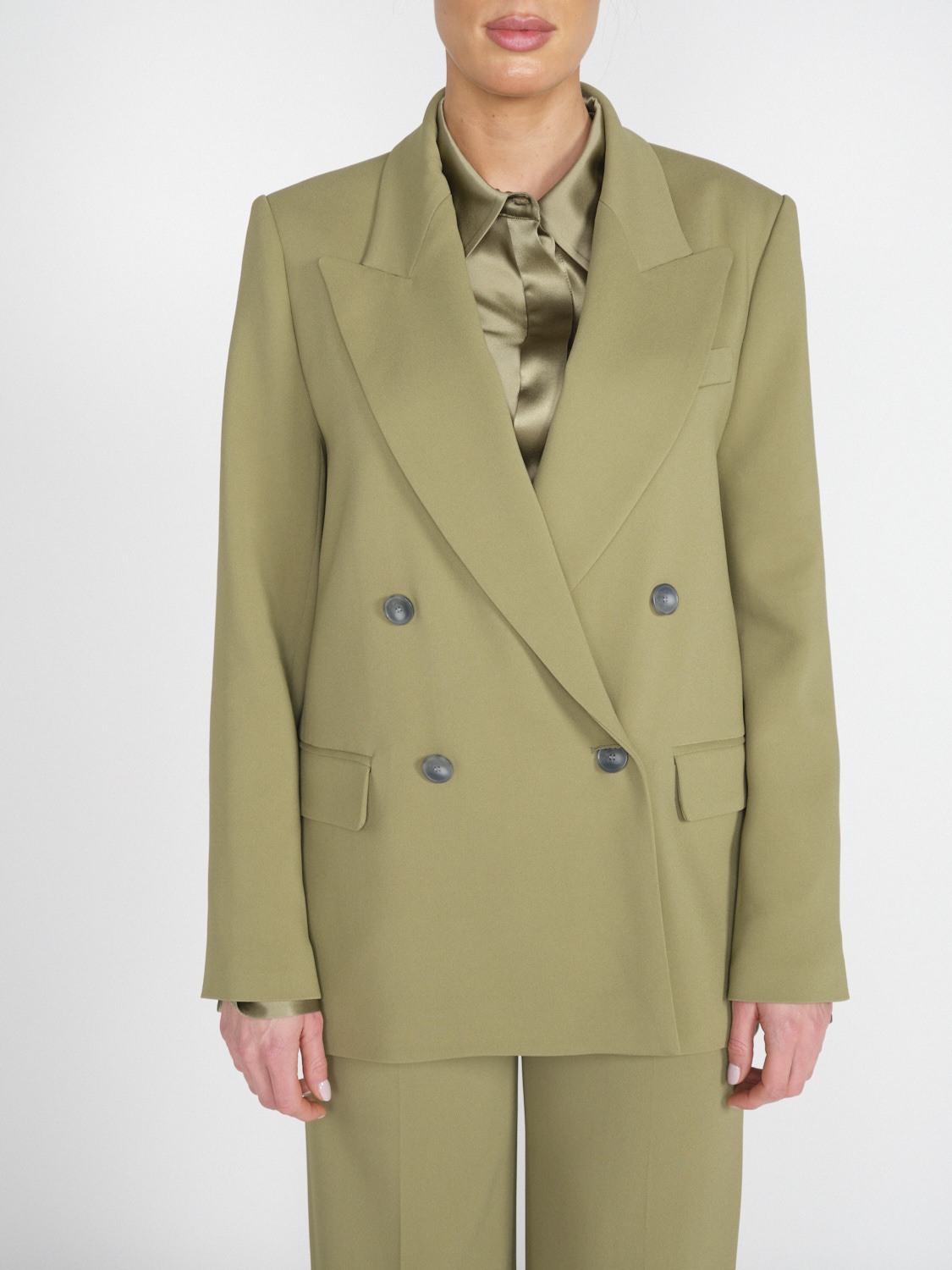 Comfort Cady Jaden Jacket - Double-breasted blazer in hightech fabric 