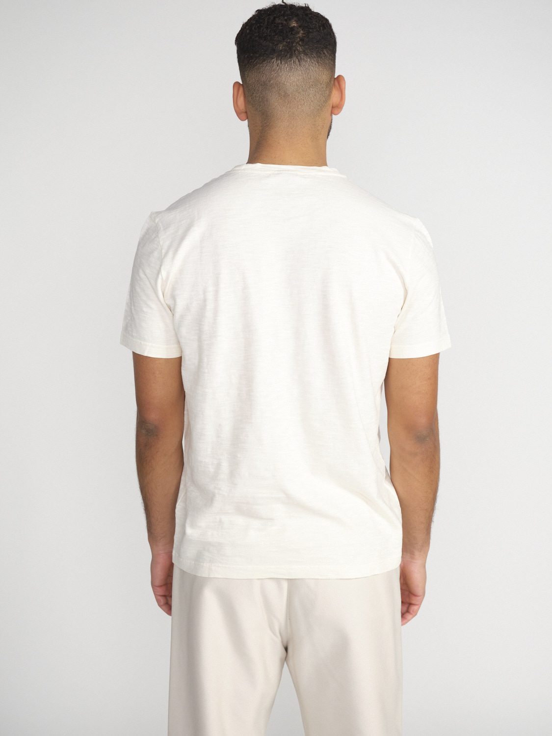 Dondup Leichtes T-Shirt aus Baumwolle 	  crema L