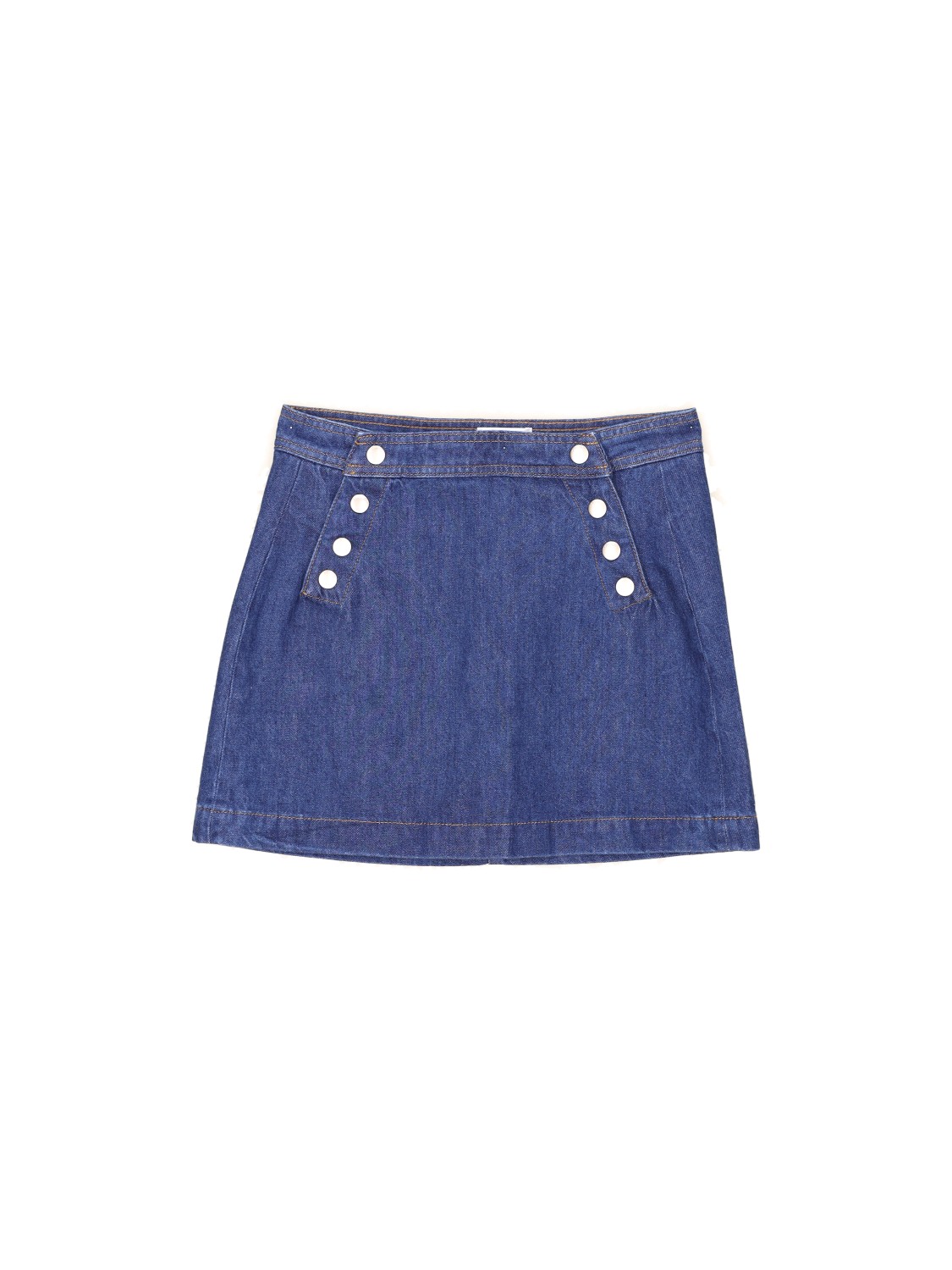 Frame Sailor Snap – mini skirt made of cotton mix  blue 27
