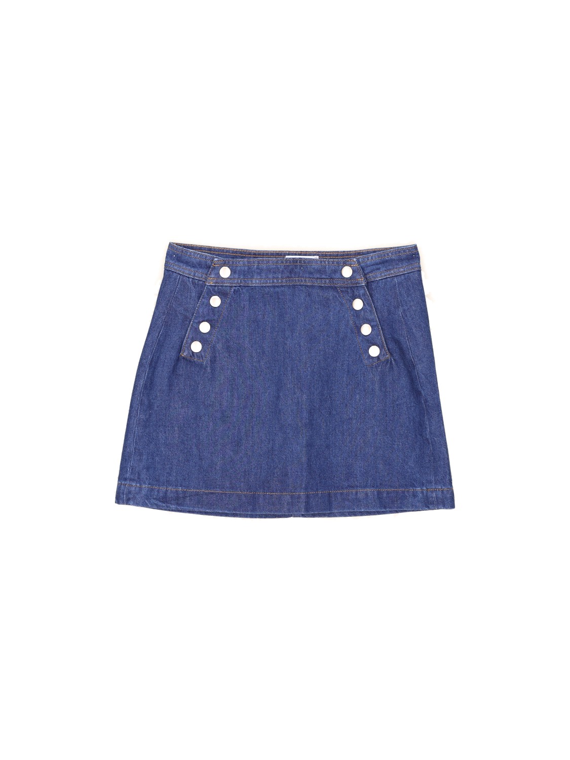 Frame Sailor Snap – mini skirt made of cotton mix  blue 26