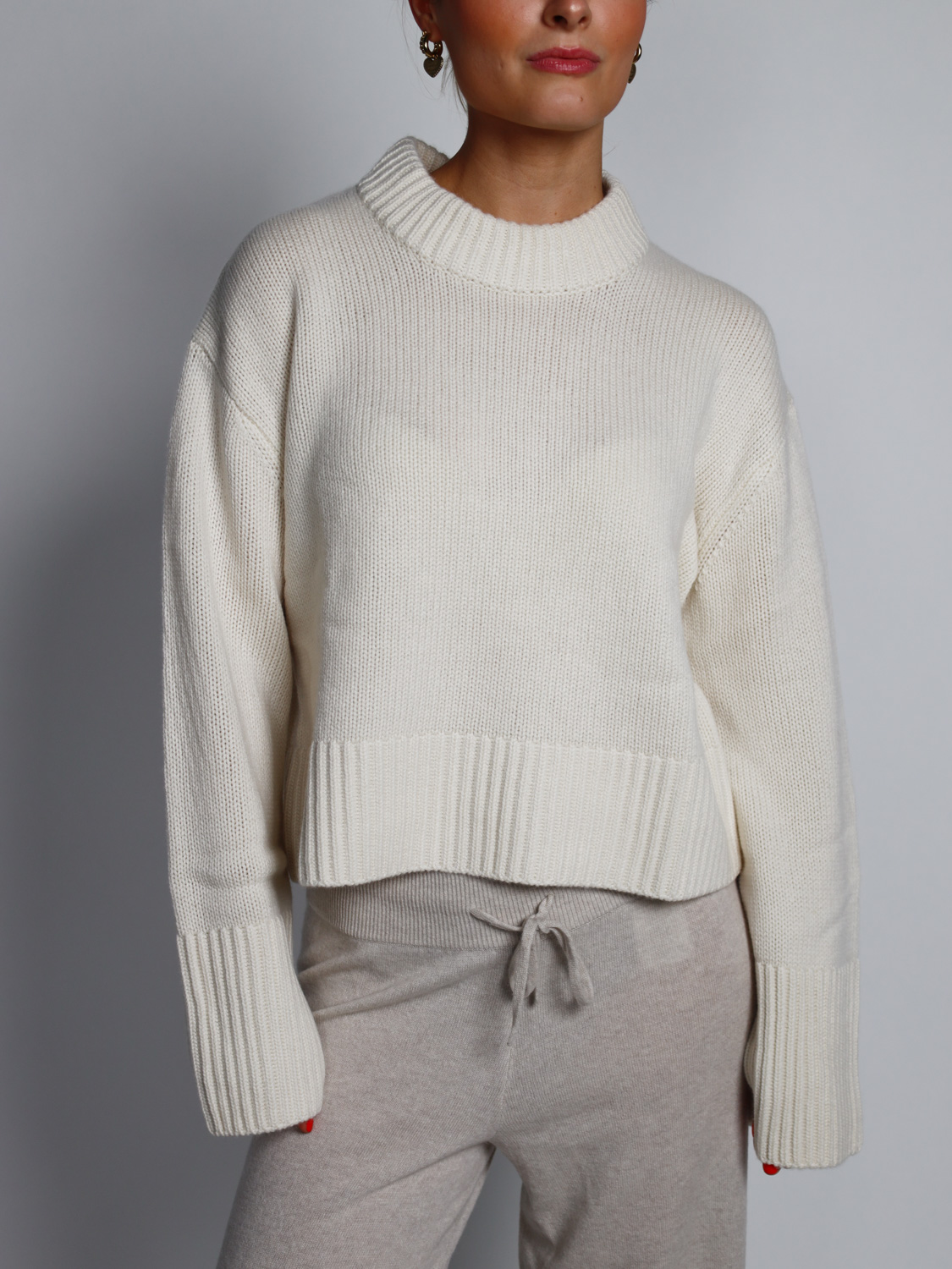 Lisa Yang Sony  - Pullover aus Cashmere   creme XS/S