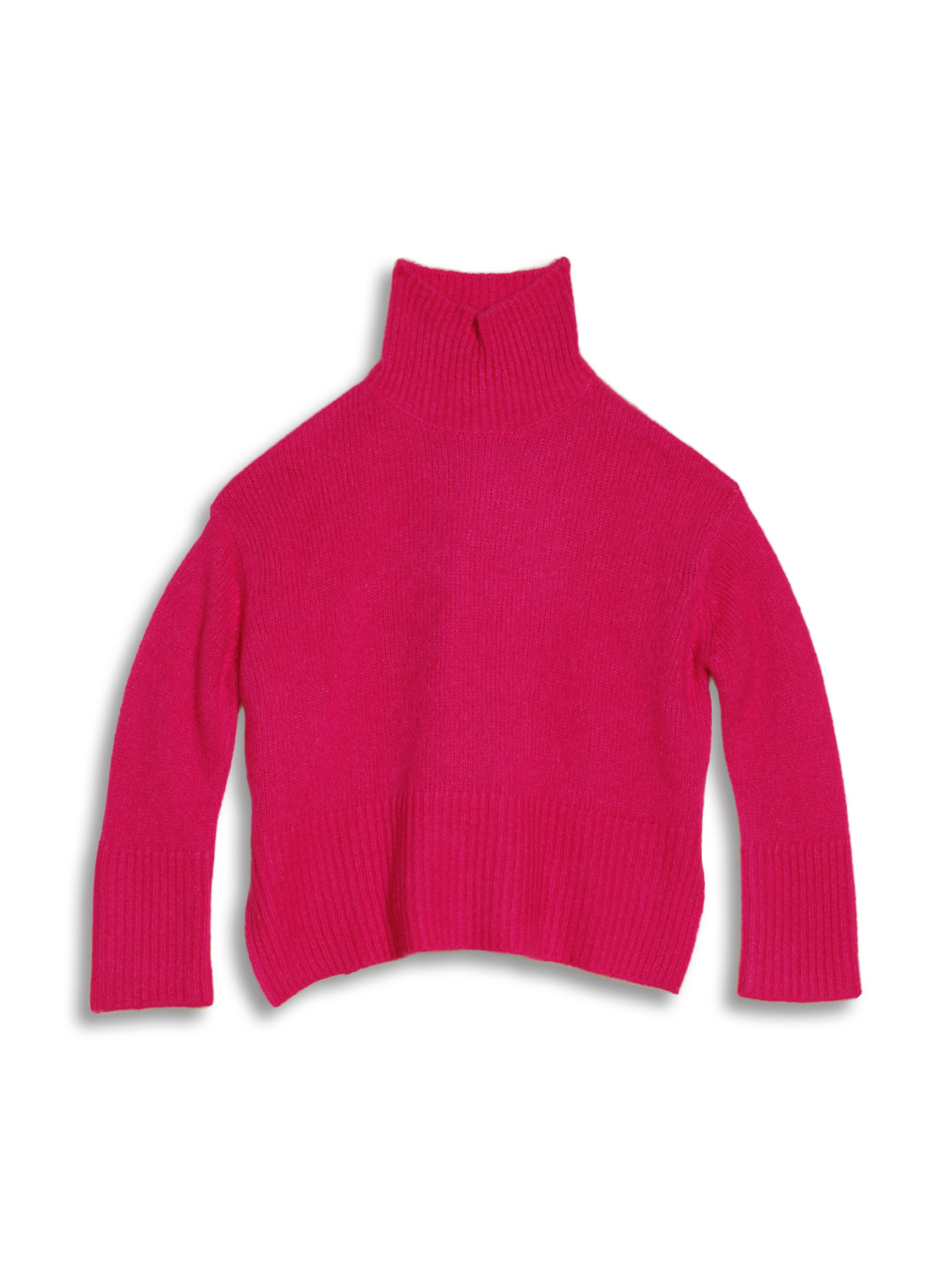 Miki - Oversized turtleneck sweater in cashmere
