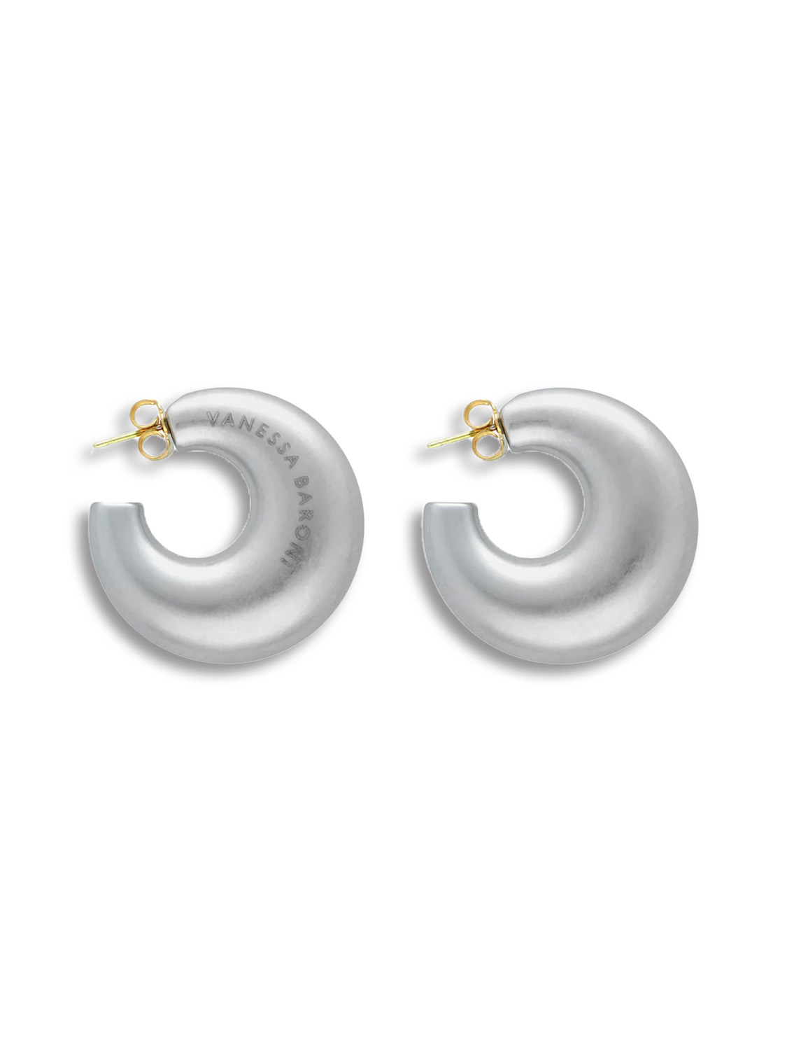 Moon Earring – Ohrstecker in Creolenform