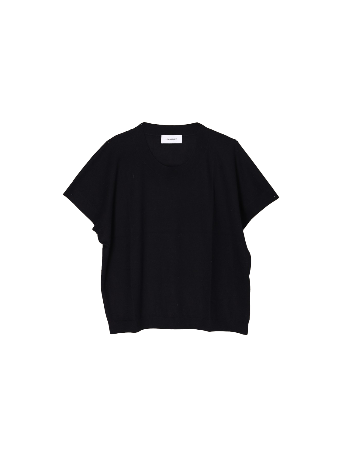 Lisa Yang Marielle - T-shirt aus Cashmere    schwarz 36
