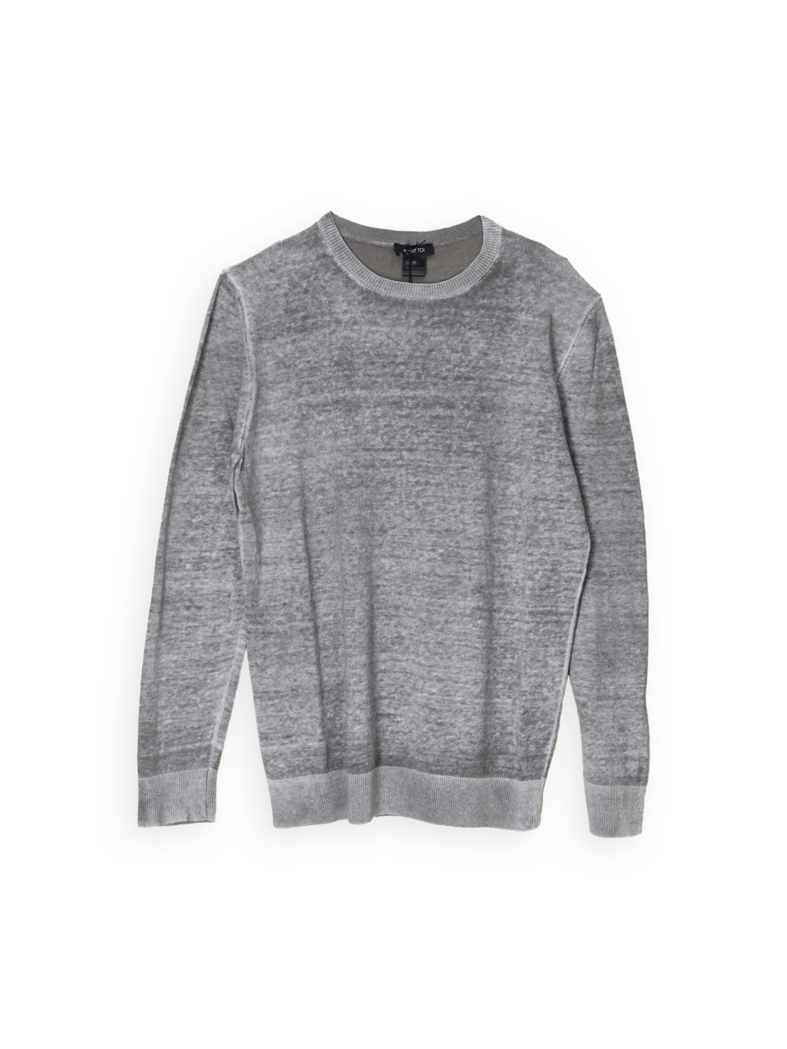 Avant Toi Pullover made from a linen-cotton mix  khaki S