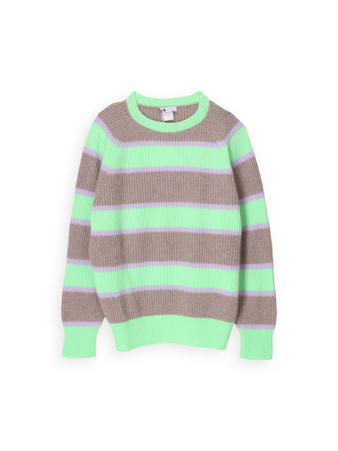 Maglia – striped cashmere sweater 