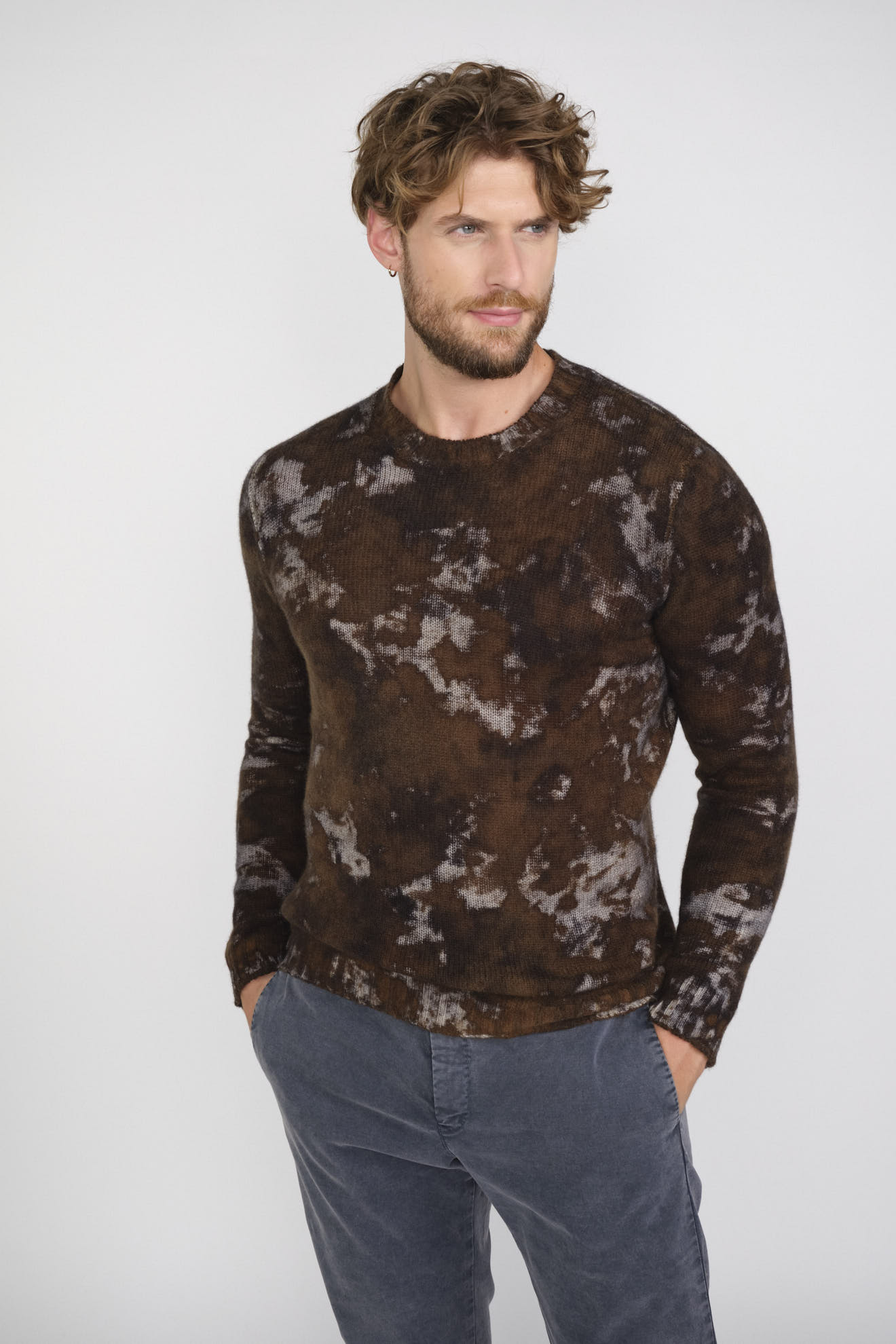 Avant Toi Batik Sweater