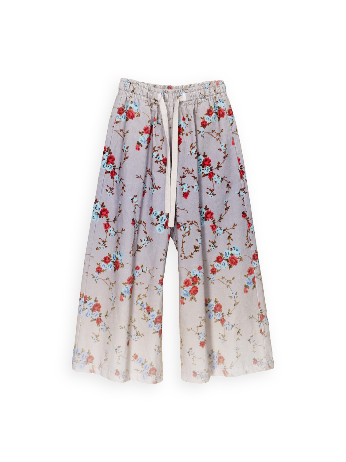 Mini Bouquets Pantalones de pana degrad de corte ancho de Odeeh