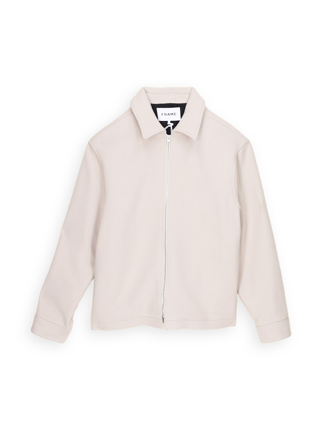 Textured - Overshirt in virgin wool with cashmere 