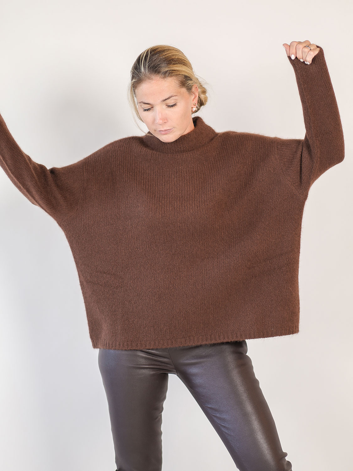 Naomi - Cashmere-silk mix sweater 
