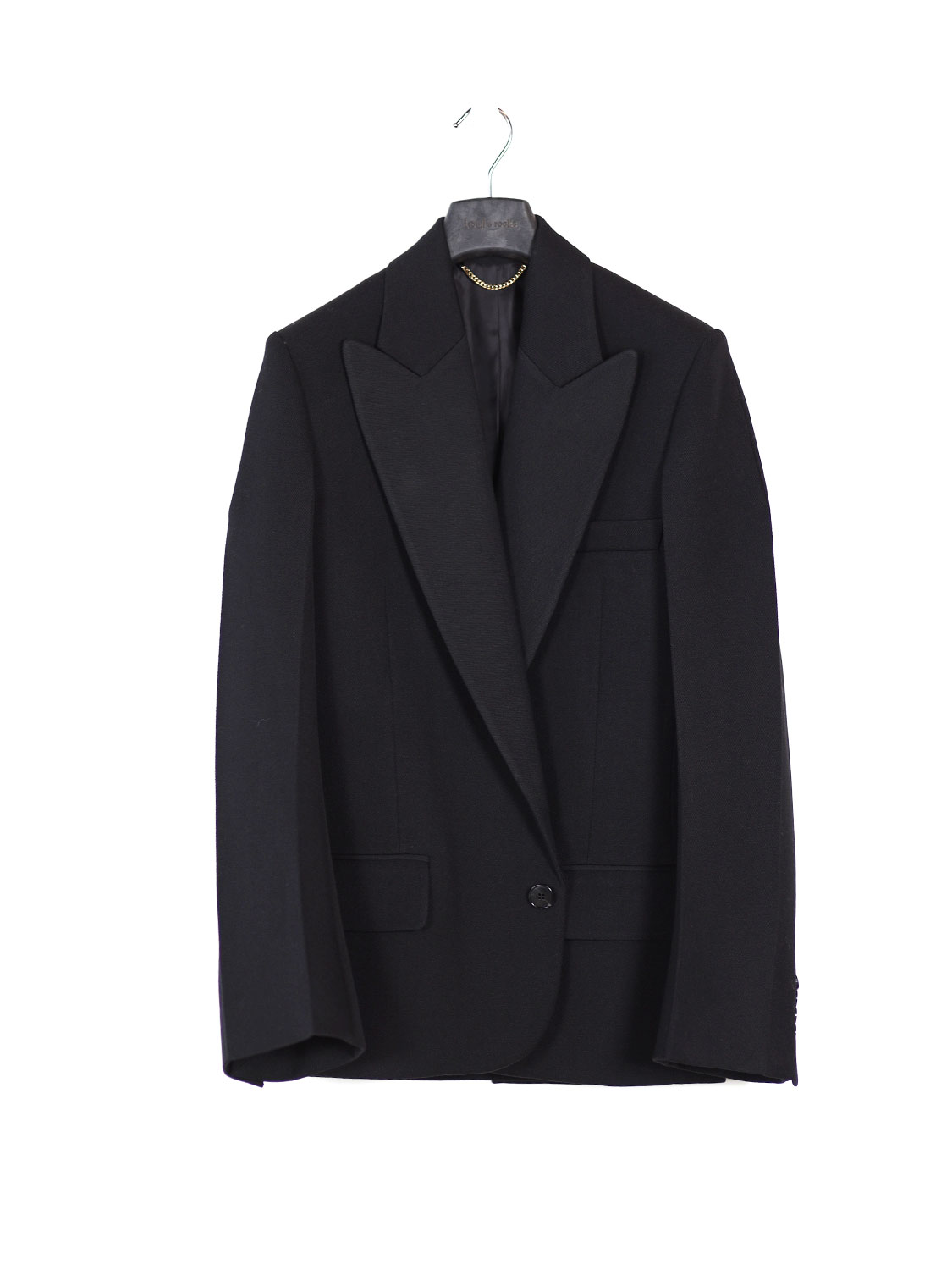 Sculptural Sleeve Blazer 