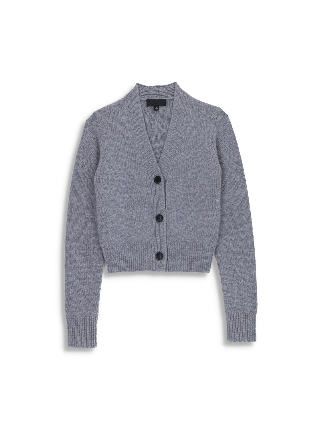 Caldorf Sweater - Cardigan with button facing in cashmere