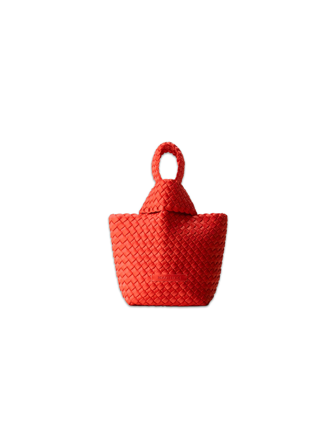 Naghedi Kyoto – Braided handbag  orange One Size