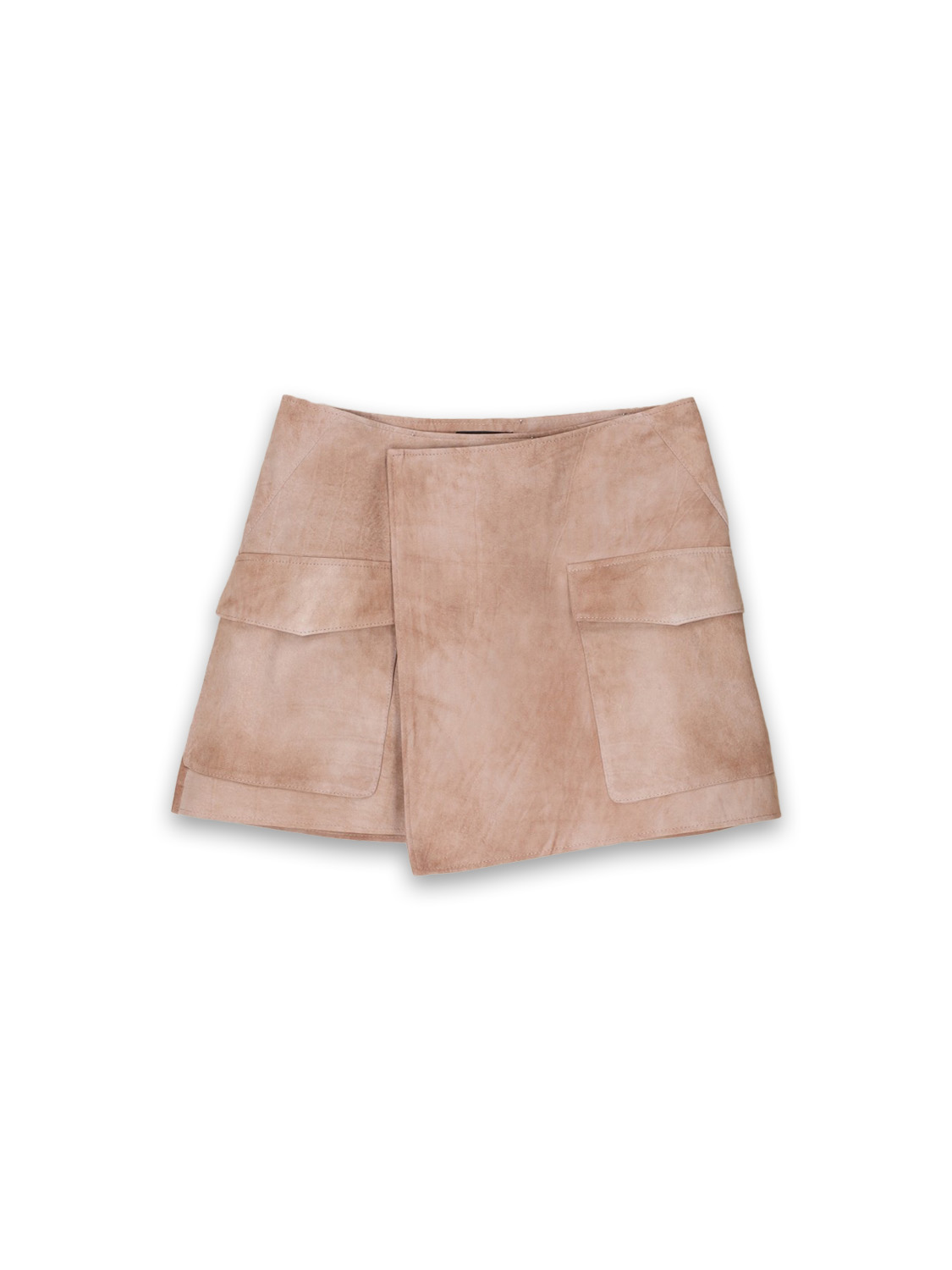 Olbia - Suede mini skirt 