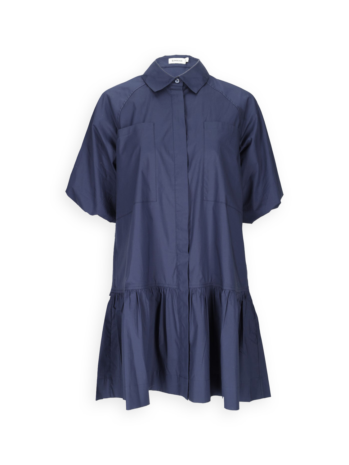 Simkhai Crissy - Mini-robe en coton/stretch marine M