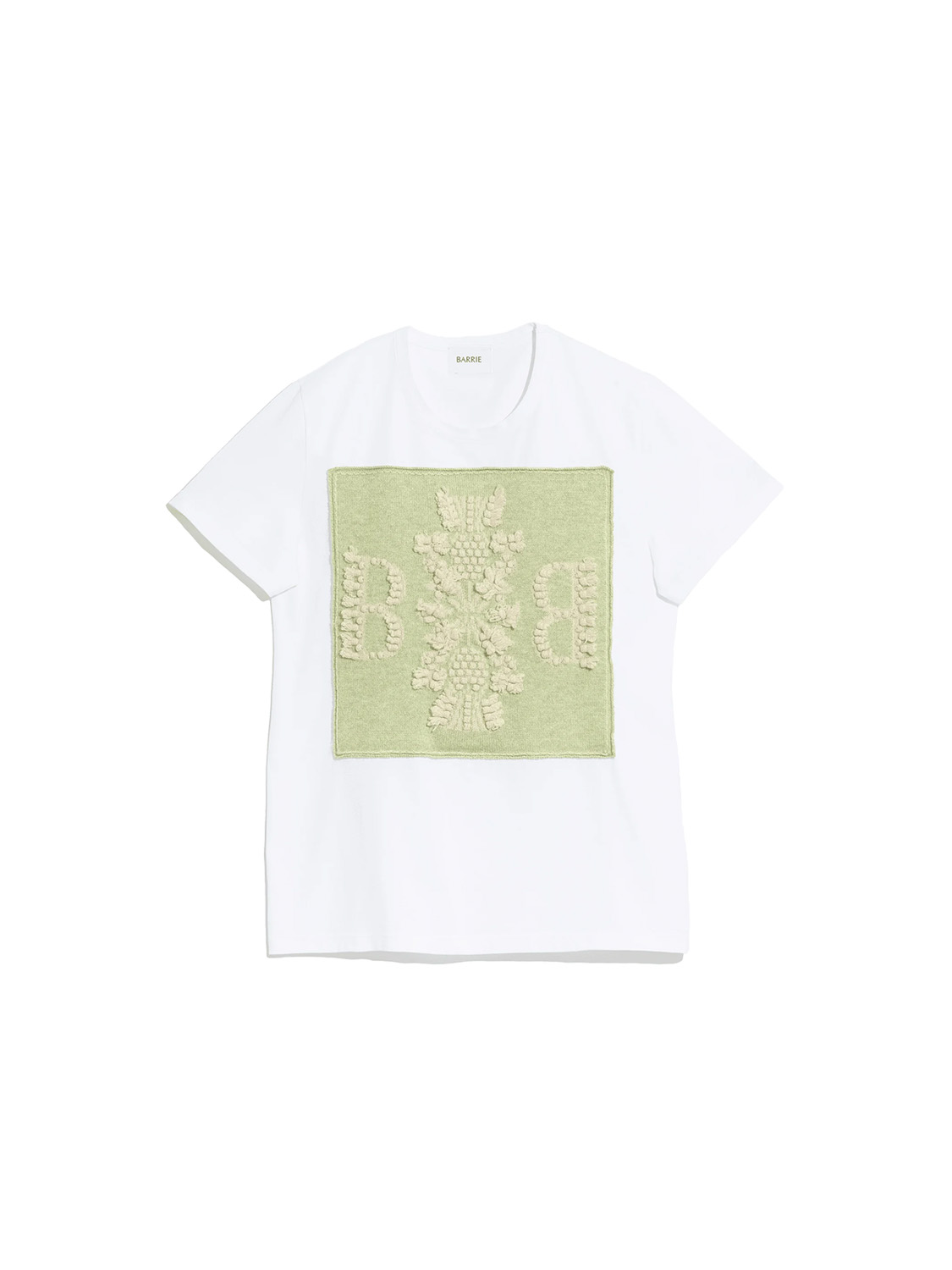 Barrie Thistle Logo – Shirt mit Cashmere Applikationen   bordeux XS