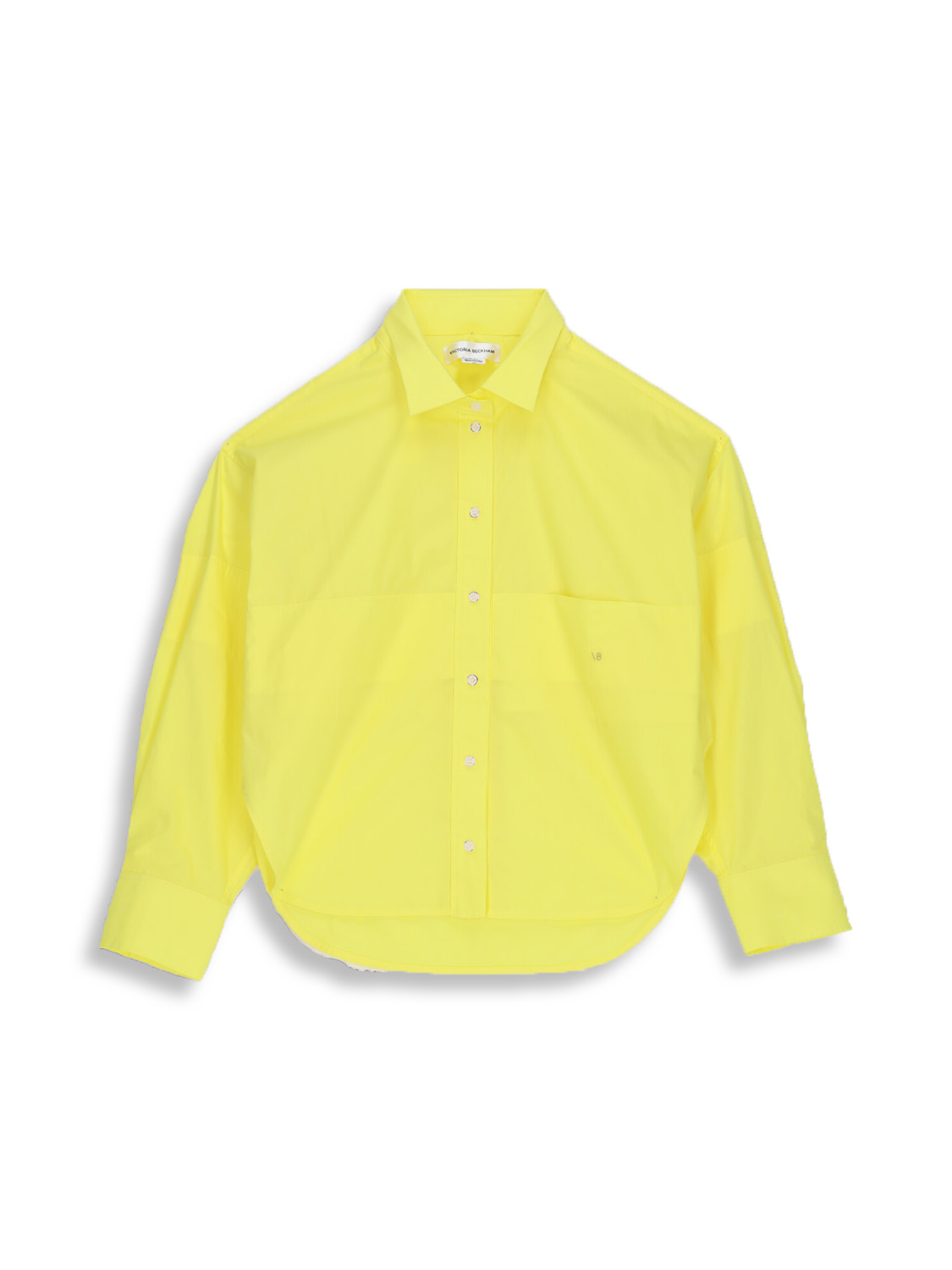 Tuck Detail Cropped Men's Shirt - Shirt blouse with overcut sleeves