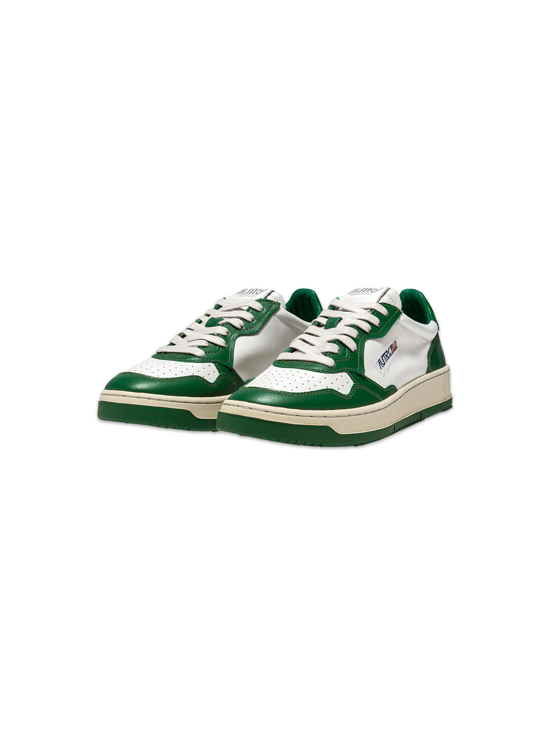 Autry Medalist Low leather sneakers  green 46