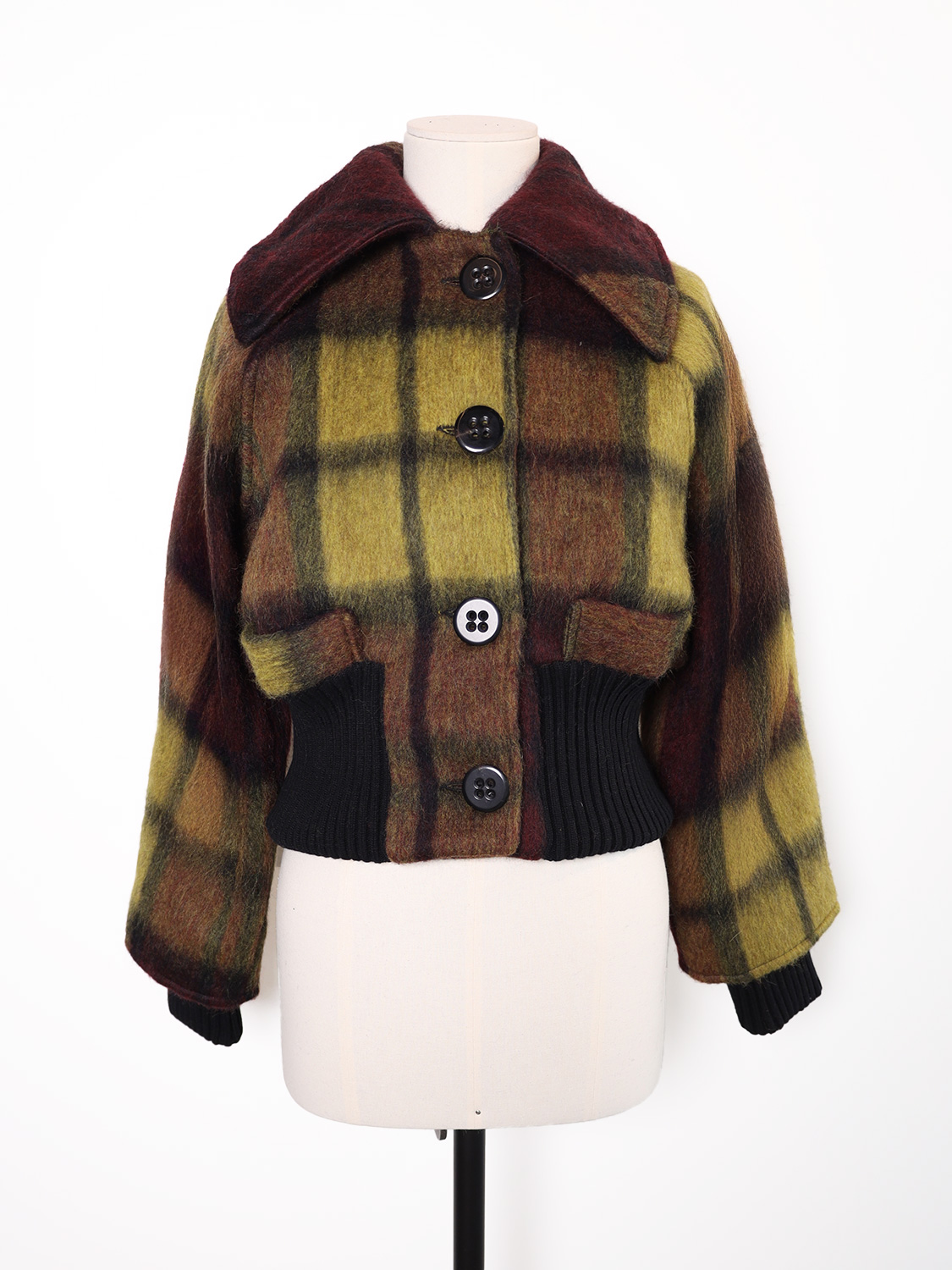 Roberto Collina Giubbotto – Jacke mit Muster  mehrfarbig S