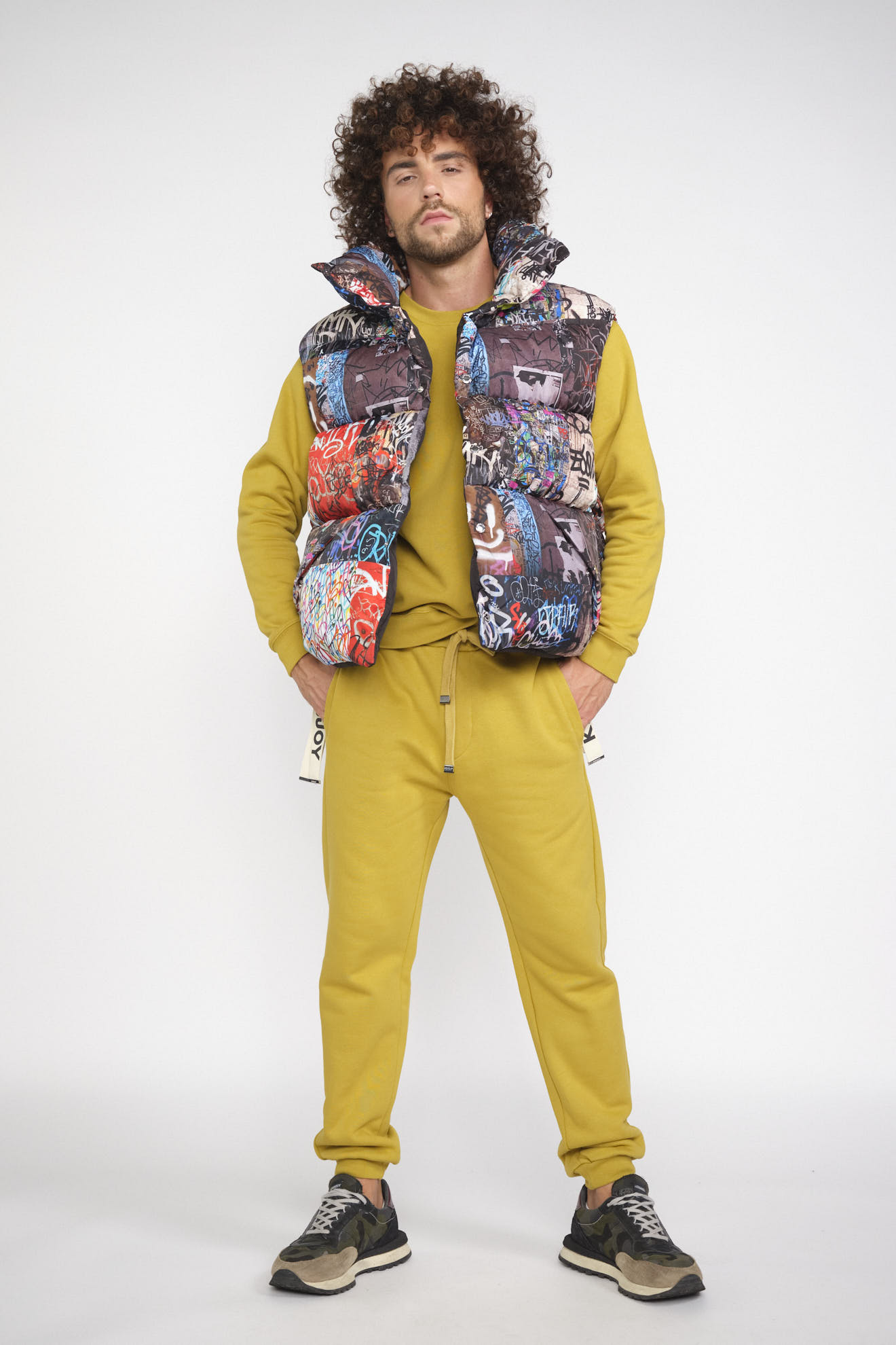 khrisjoy Oversize Vest Graffiti
