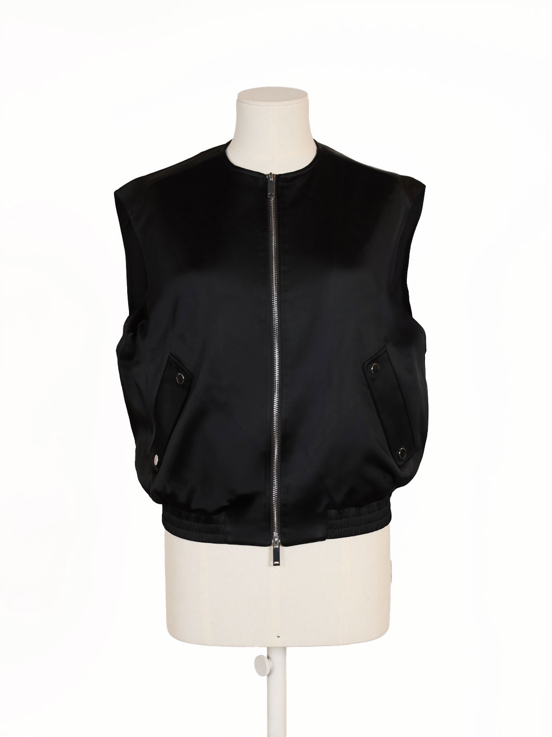 Woven Vest  – Seidenbomber Weste 
