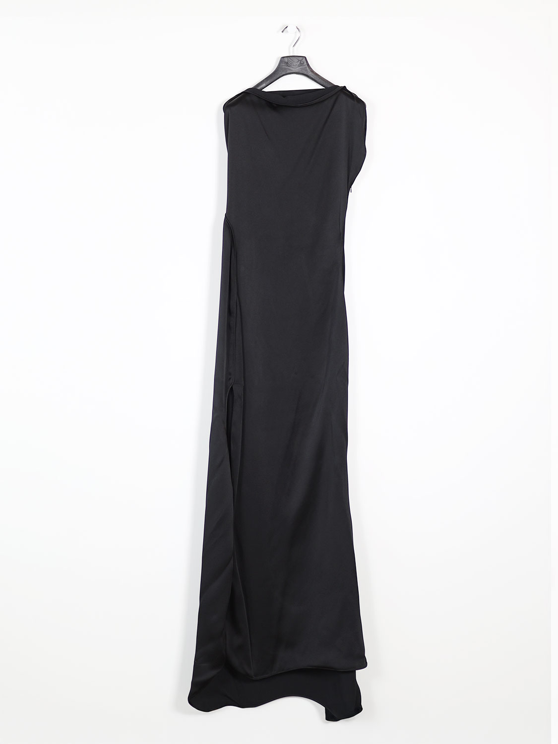 Sleeveless corduroy maxi dress