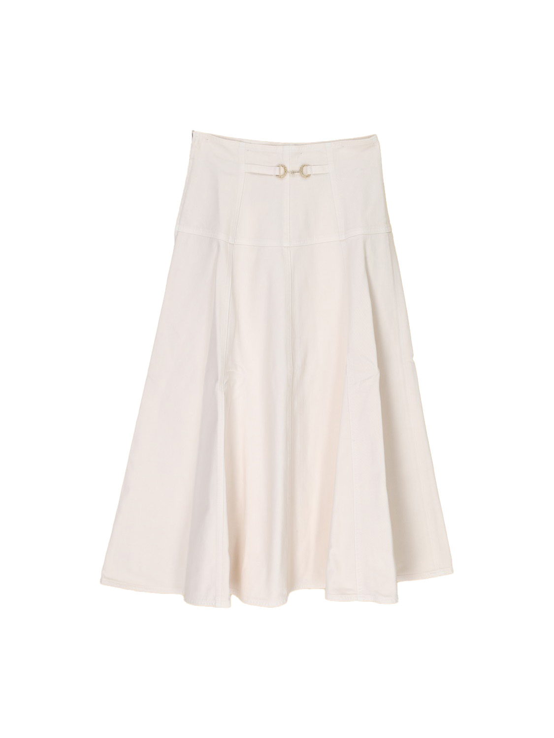 Ulla Johnson The Brigitte - Denim maxi skirt 36 creme Ulla Johnson The Brigitte - Denim maxi skirt 36 creme