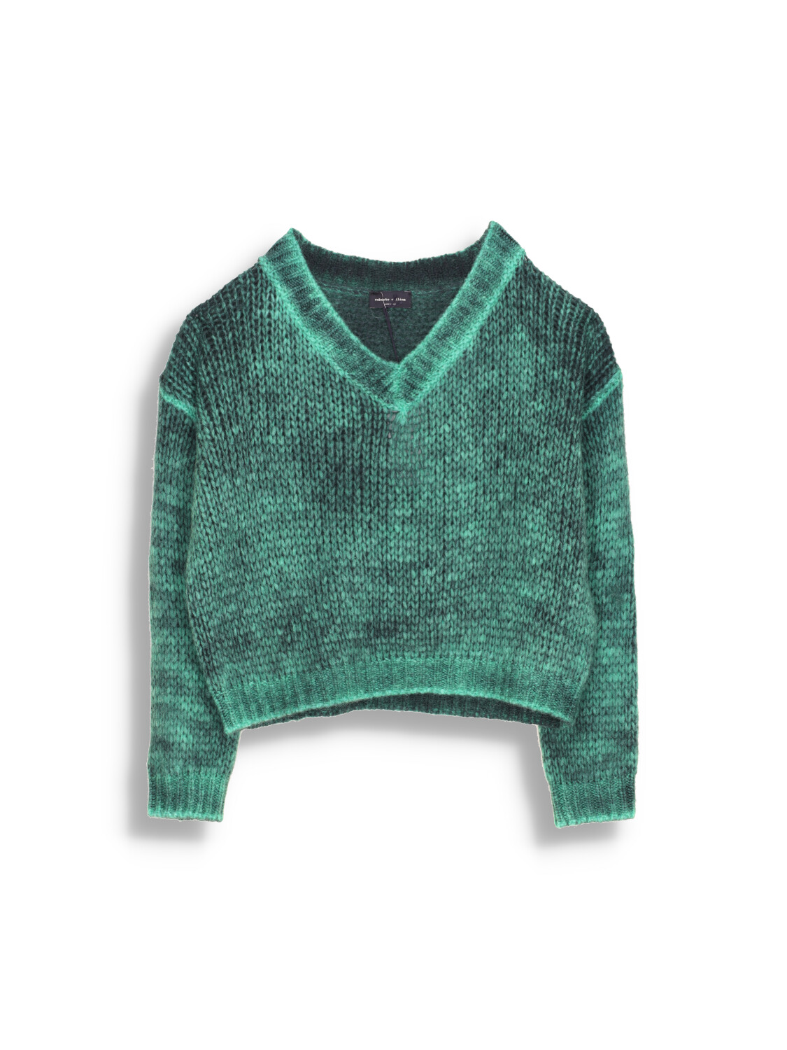 Spray - V-neck knit sweater