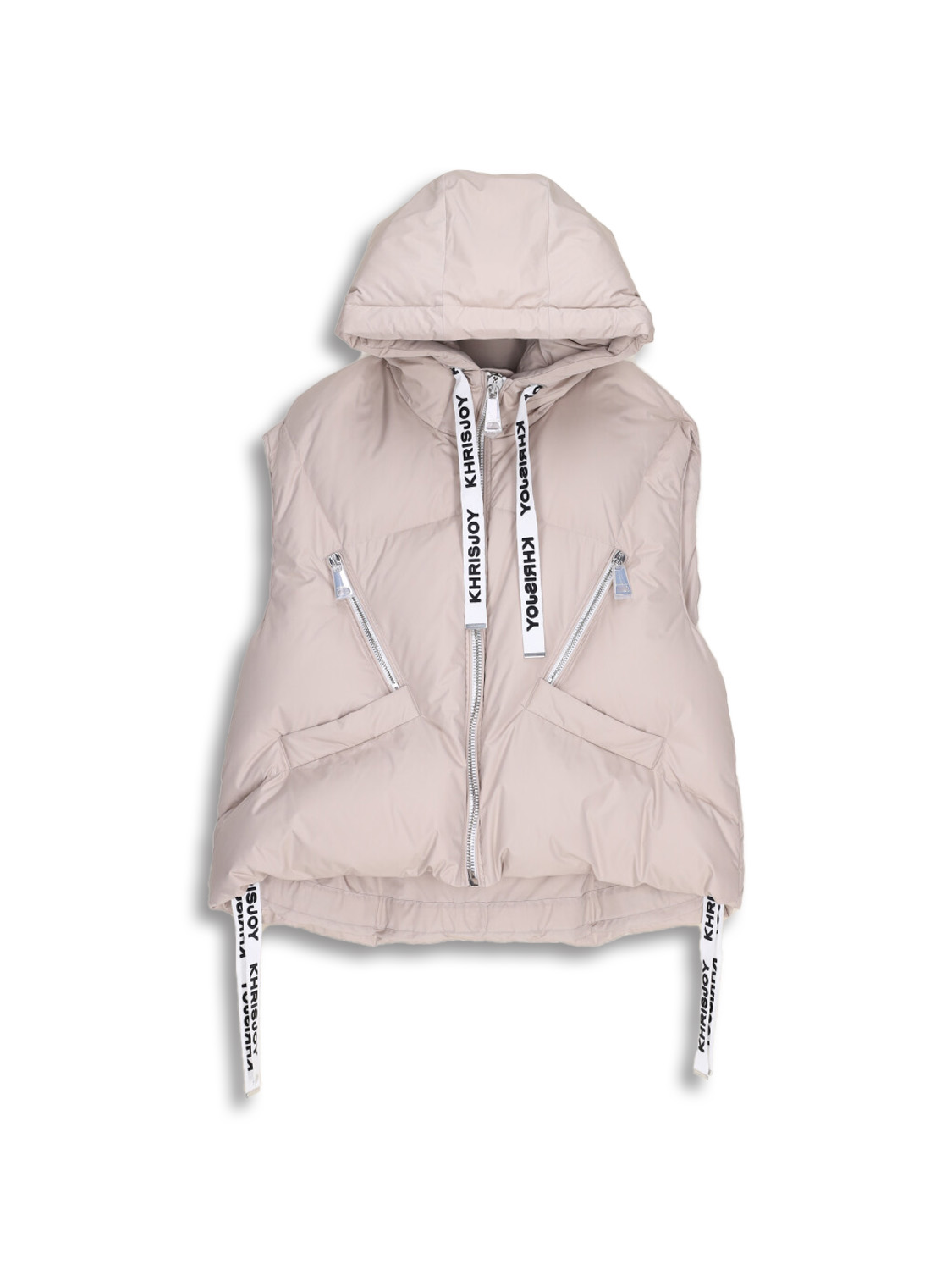 Shiny Vest - Shiny vest with hood
