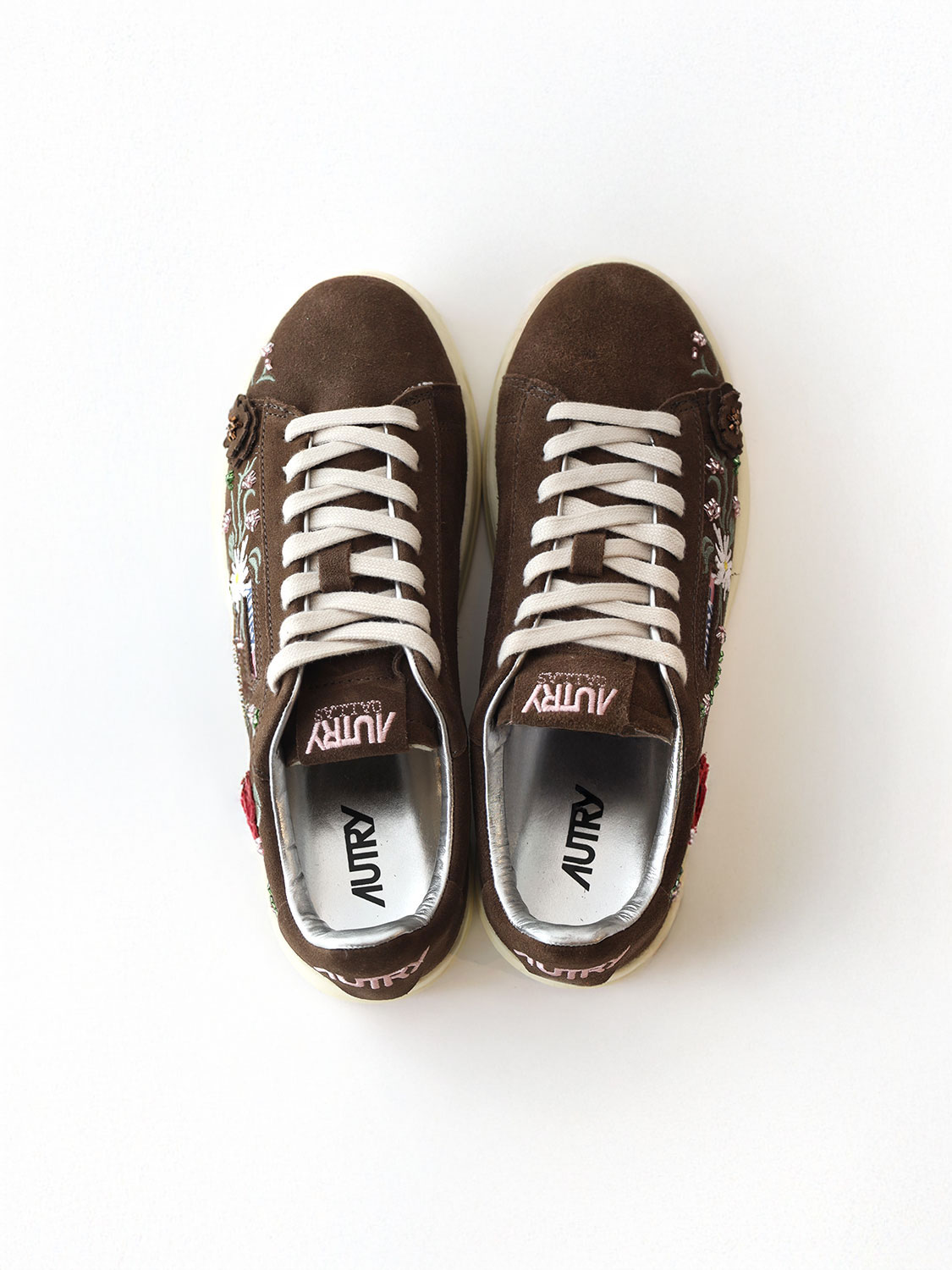 Autry Dallas – Shoes with floral pattern 36 brown