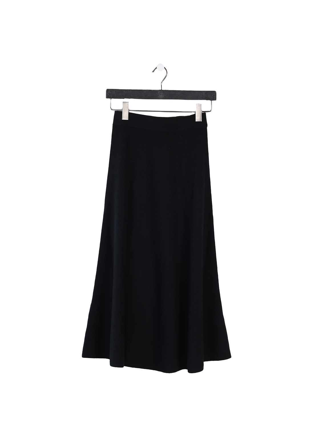 Lisa Yang Torie – Midirock aus Cashmere   schwarz XS/S