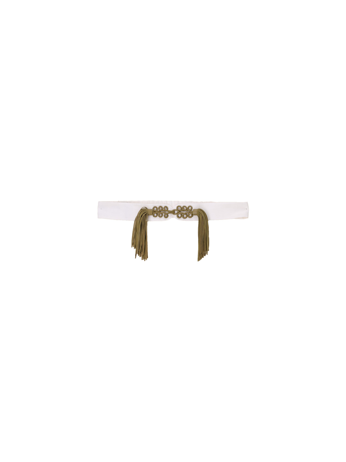Gitty - Cintura elastica con dettagli di frange  