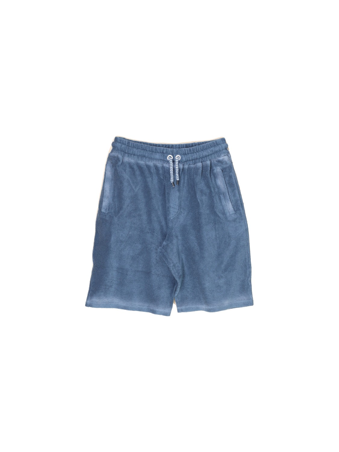 Roberto Collina Bermuda - pantaloncini in spugna di cotone   blu 50