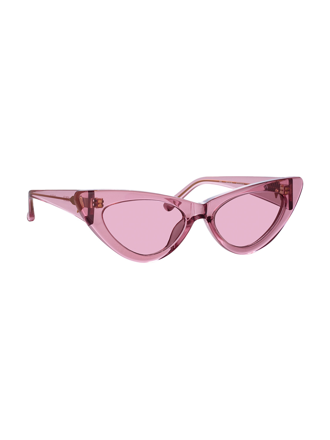 The Attico Dora – Sonnenbrille im Cat Eye Style rosa One Size