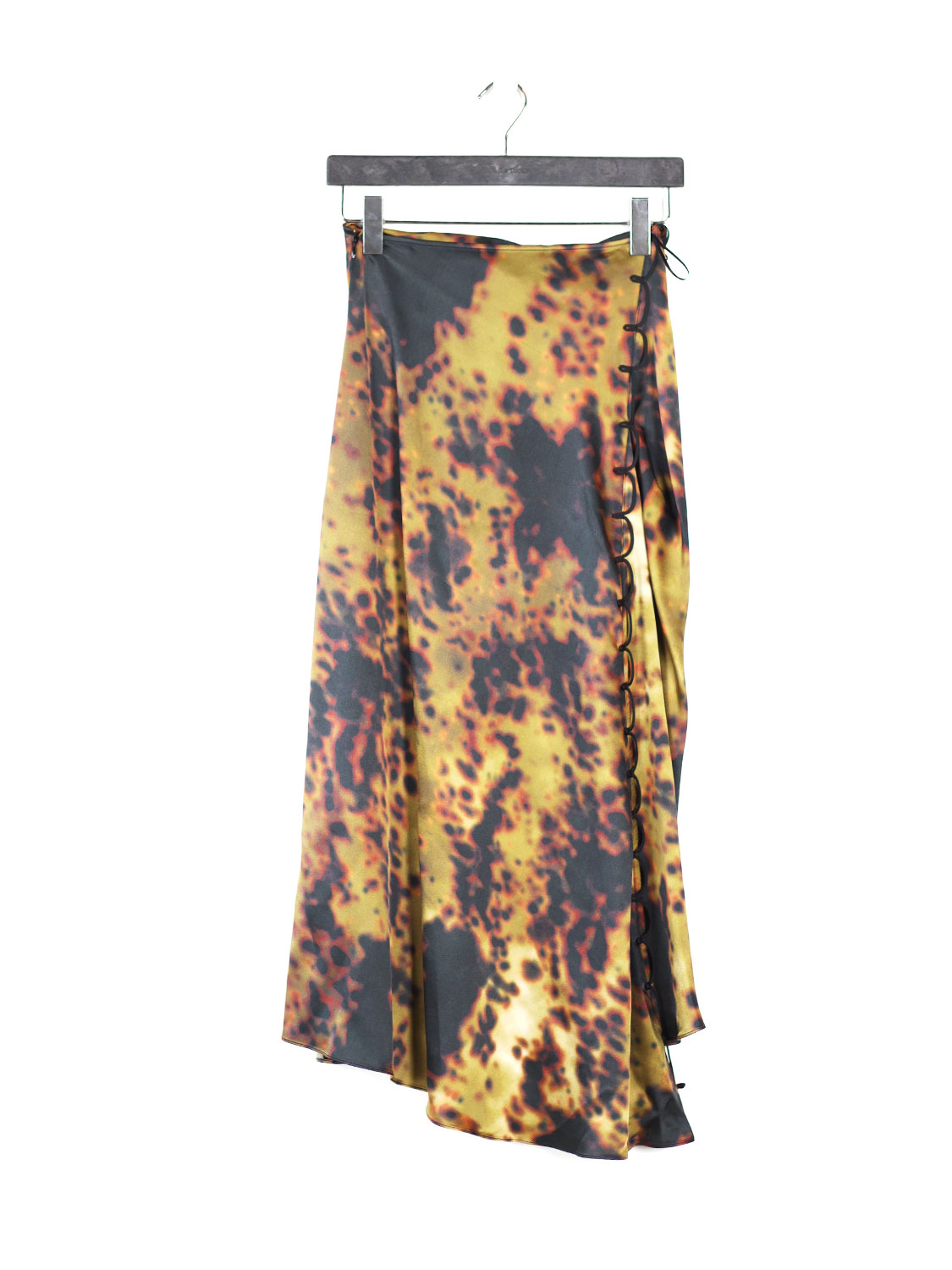 Rouleau Detail – Midi Skirt with Pattern