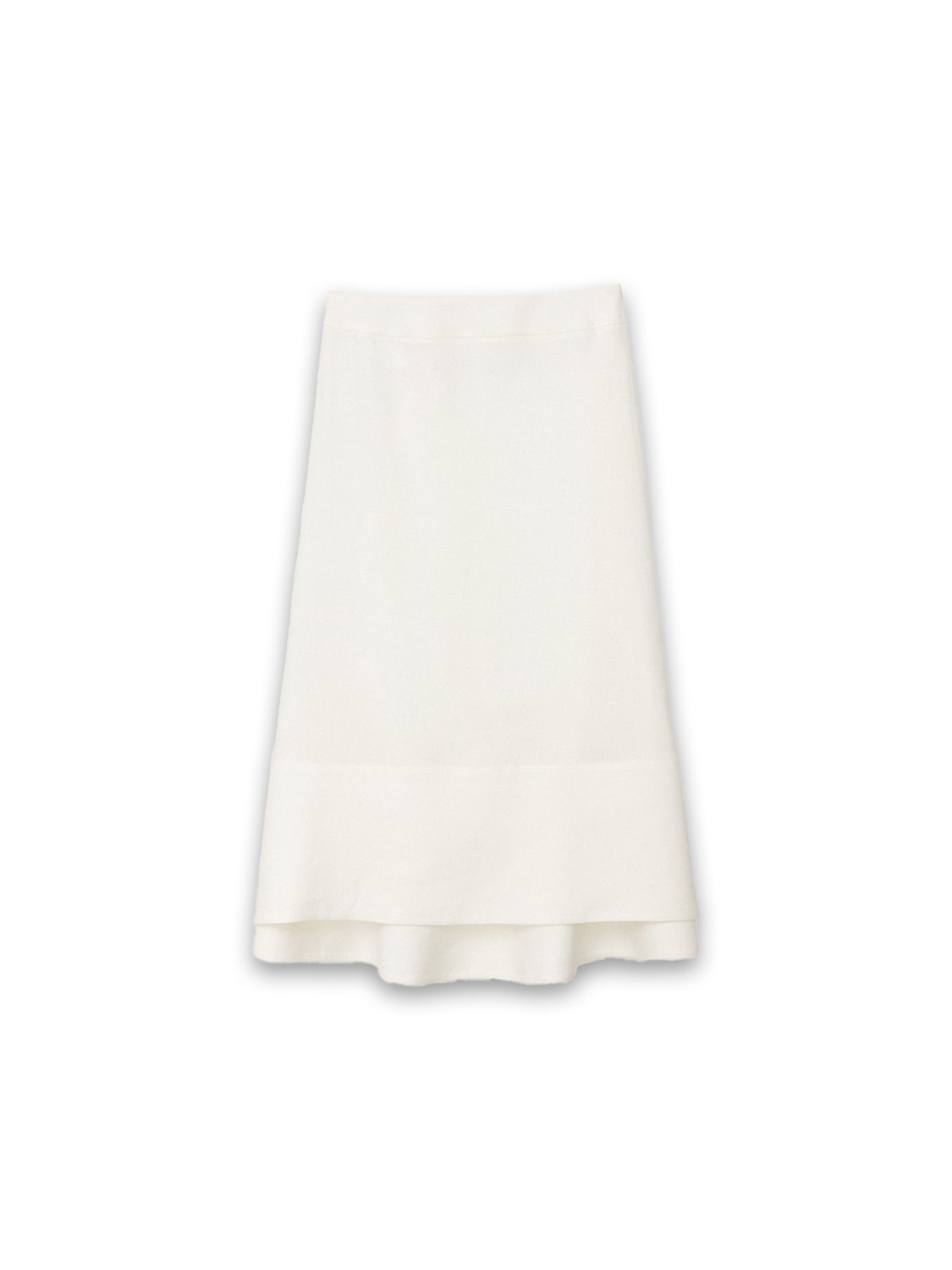 Iris von Arnim Lelita – linen midi skirt  white 36