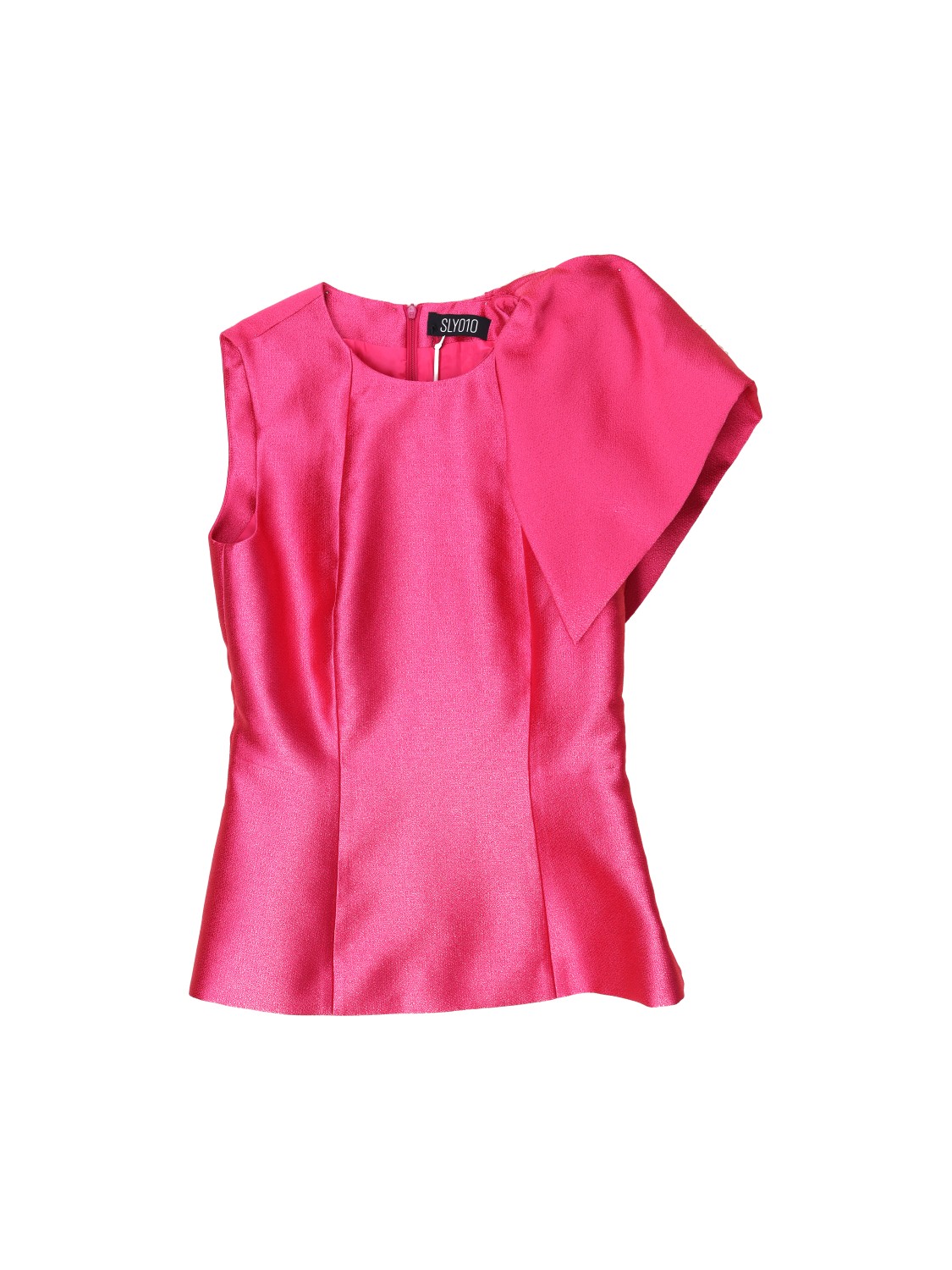 Elfriede - Top with draped shoulder 