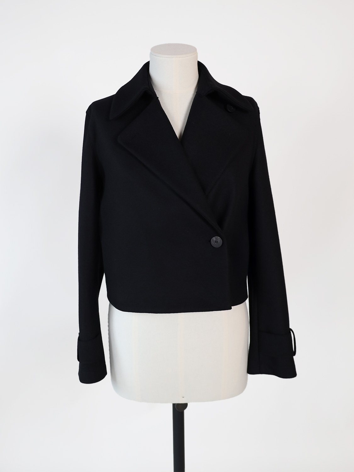 Harris Wharf London Trench coat black 34