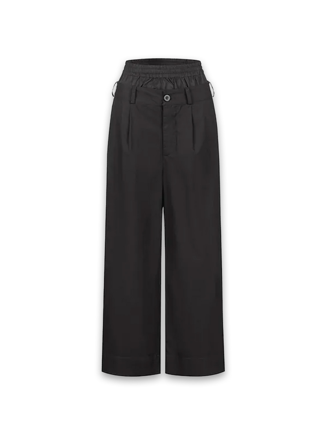 Piper - Double waist pants in soft cotton 