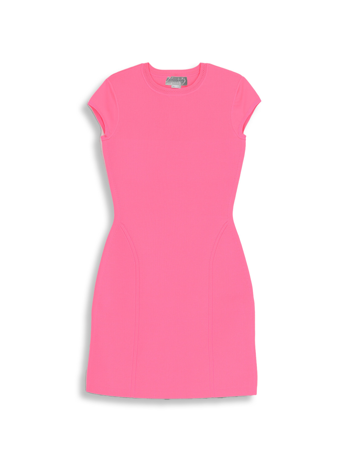 Cap Sleeve Fitted Mini Dress  