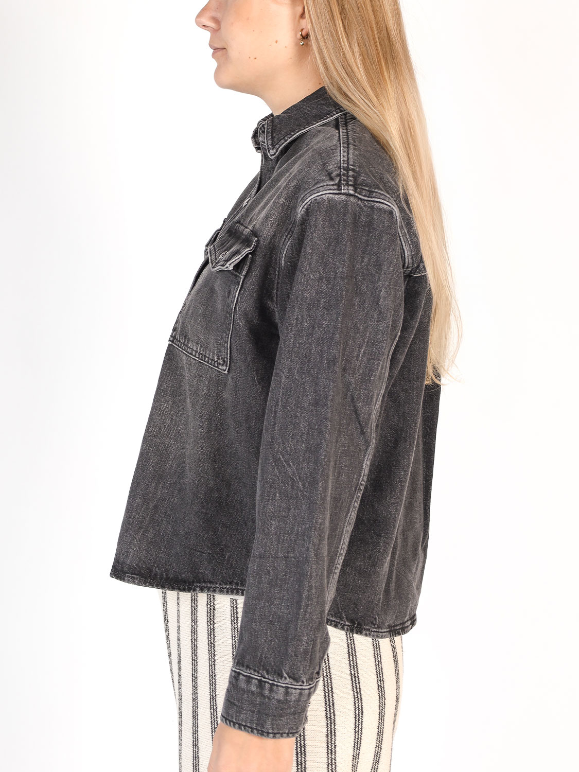 Anine Bing Paxton – Jeanshemd  grau XS