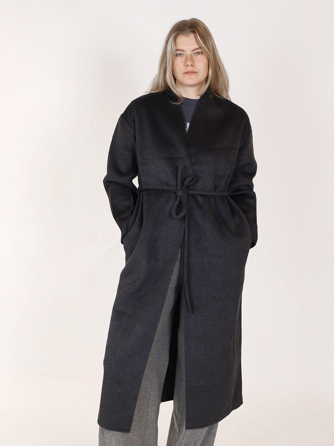 Anine Bing Hunter - Ankle-length coat anthrazit XS